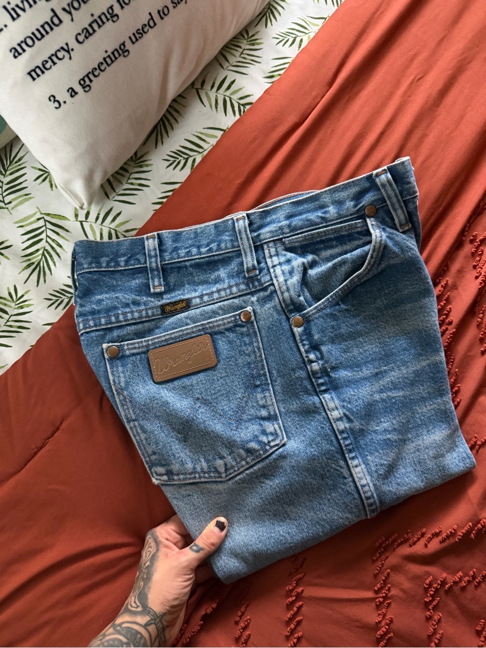 Wrangler Light Blue Bootcut Men's Jeans